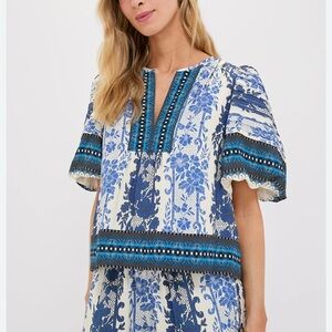 Blue Floral Women's Set